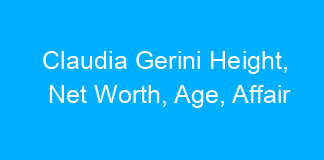 Claudia Gerini Height, Net Worth, Age, Affair
