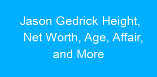 Jason Gedrick Height, Net Worth, Age, Affair, and More