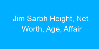 Jim Sarbh Height, Net Worth, Age, Affair