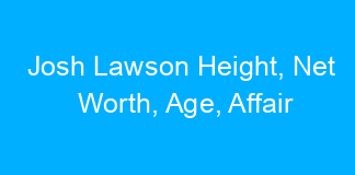 Josh Lawson Height, Net Worth, Age, Affair