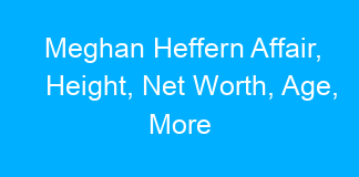 Meghan Heffern Affair, Height, Net Worth, Age, More
