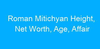 Roman Mitichyan Height, Net Worth, Age, Affair