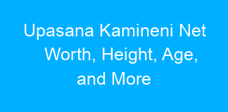 Upasana Kamineni Net Worth, Height, Age, and More